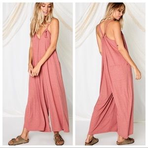 MOST Fabulous Tie Shoulder Jumpsuit